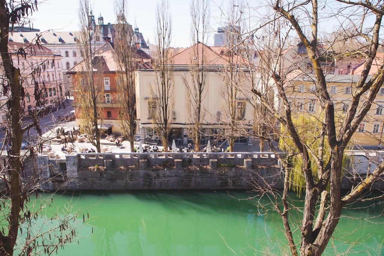 Julija&Robert'S Riverview Apartments And Rooms Ljubljana Exterior foto